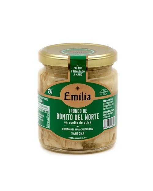 CONSERVAS EMILIA TRONCO DE BONITO 225G