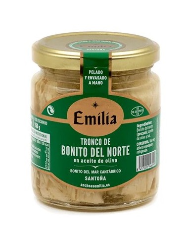 CONSERVAS EMILIA TRONCO DE BONITO 225G