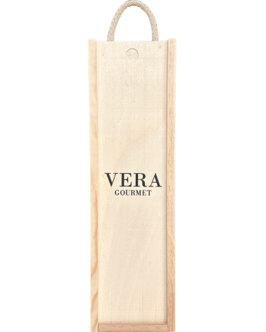 VERA CAJA MADERA VACIA 1 BOTELLA