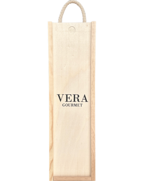 VERA CAJA MADERA VACIA 1 BOTELLA