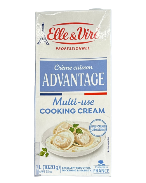 ELLE VIRE ADVANTAGE NATA LIGHT COCINAR CREAM 15% 1L