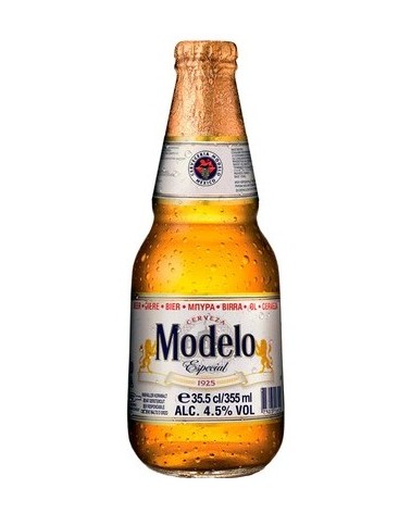 MODELO CERVEZA RUBIA 33,5CL