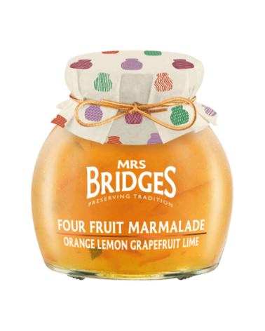 MRS. BRIDGES MERMELADA 4 FRUTAS CÍTRICAS 340G